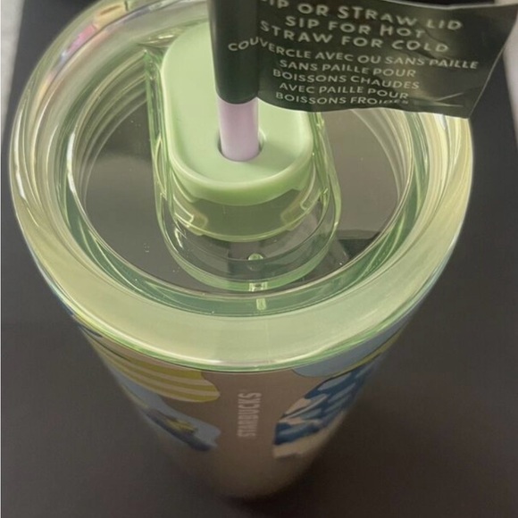 Starbucks Colorful Canna Lily Butterfly Stainless Steel Tumbler - Picture 3 of 4